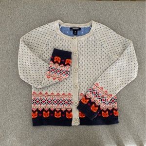 Lands’ End Girls Sweater Size M.